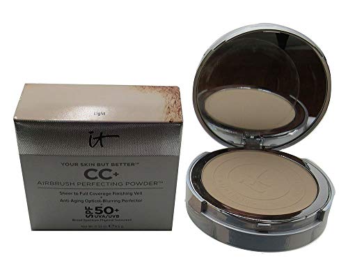 It Cosmetics Your Skin But Better CC+ Airbrush Perfecting Powder SPF50 - Light