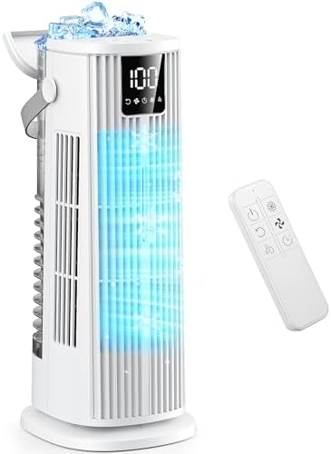 Mobile Air Conditioners, 4 in 1 Tower Fan/Air Purifier/Humidifier...