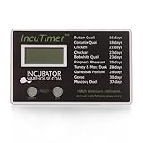 IncuTimer, Egg Incubator Hatch Timer, Countdown, 90 Day Maximum, Simple Setup