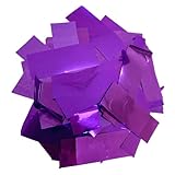 Purple Metallic Confetti
