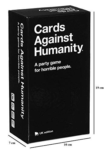Image of Cards Against Humanity UK Edition Adult Party Card Game for Friends & Family | 4-20+ Players | Ages 17+ | 30-90 Minutes Gameplay