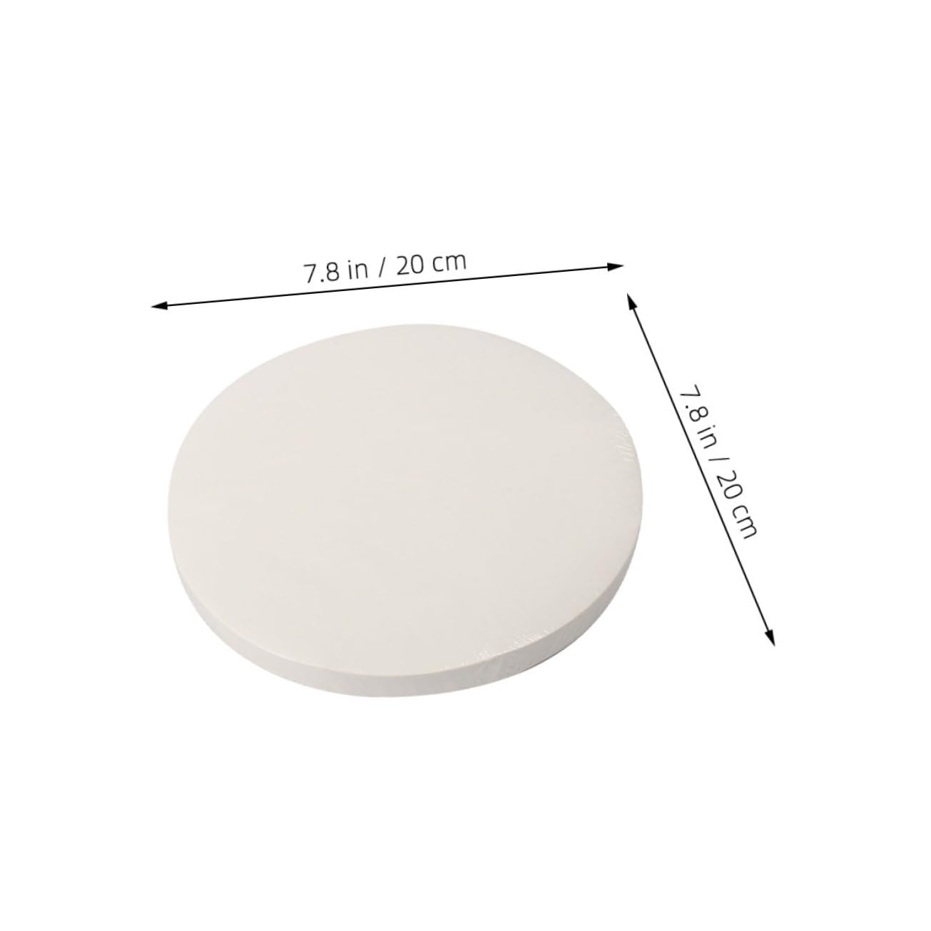 Cabilock 100Pcs Oil Absorbing Greaseproof Kitchen Filter Paper for Cooking Stewing and Frying Oil and Safe Food Grade Blotting