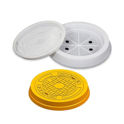 Modèle de regard béton réutilisable 70cm pour coffrage rapide de couvercle