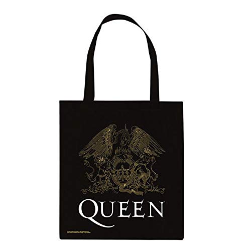 QUEEN クイーン (結成50周年) - Crest/トートバッグ 【公式/オフィシャル】 QUEEN クイーン (結成50周年) - Crest/トートバッグ 【公式/オフィシャル】