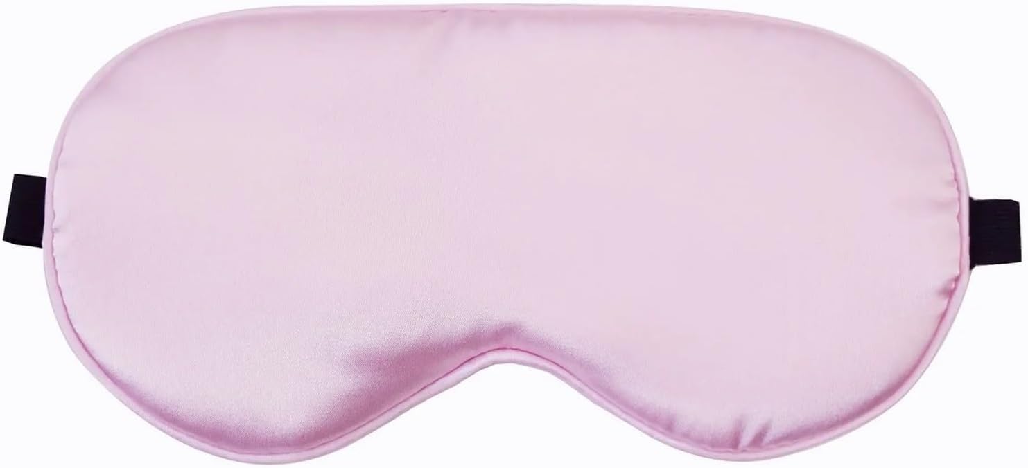 antifaz Máscara de seda for ojos, máscara de noche for ensueño, cubierta suave for relajar los ojos, vendaje for dormir, venda for los ojos for mujeres, hombres, siesta nocturna, salud, siesta relajad