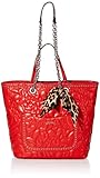 Betsey Johnson womens Don't Be Sketchy Tote, Red, One Size