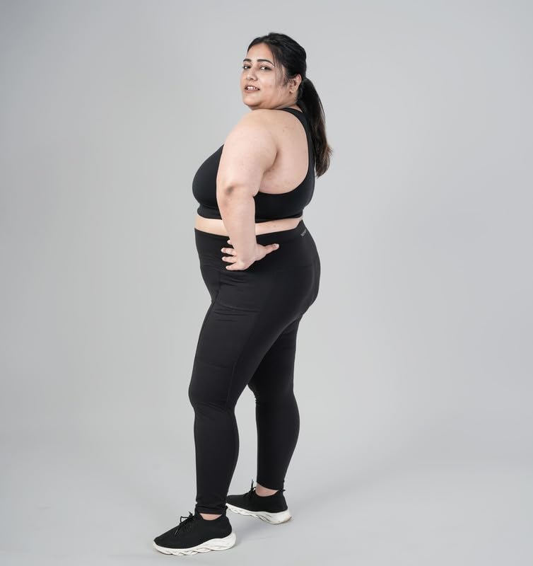 Image of Gym Wear Co-ord Set for Women Stretchable Top & Leggings for Women's & Girls Suitable for Yoga Jogging & Gym Western Coord Set