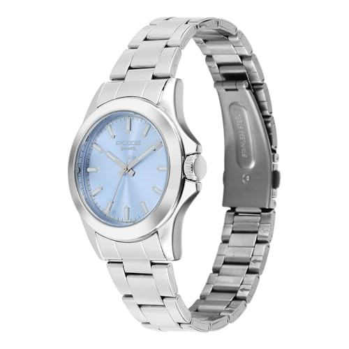 Image of Sonata Poze 8 Quartz Analog with Lt. Blue Dial IPS Stainless Steel Strap Watch for Men - SP70105SM01W