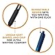 BIC 8373982-8373982 Kugelschreiber Blau Clip-on Retractable Ballpoint Pen 12 Stück(e) SoftFeel Clic Retractable Ballpoint Pen Blue PK12, Soft Feel