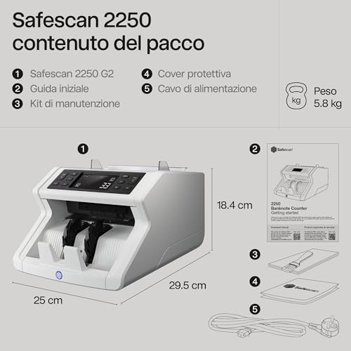 CONTABANCONOTE SAFESCAN 2250 G2 - 6