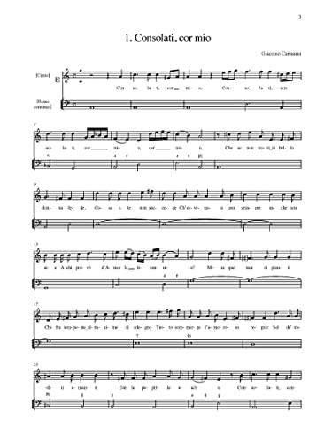 Cantatas on Texts by Francesco Buti (1606-82)