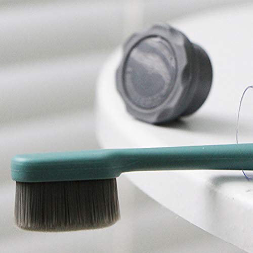 EXCEART 10Pcs Erwachsene Zahnbürste Extra Saubere Zahnbürste Vollkopf Weiche Tragbare Einrohr- für Reisen im Freien Camping (Zufällige Farbe) – Bild 4