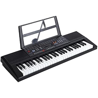 WKLIANGYUANPING Clavier de Piano Organe électronique 54 Imitation clé Piano Clé Standard Clé numérique Piano Clavier - Les Beatles, Paul McCartney, John Lennon, RIngo Starr, George Harrison