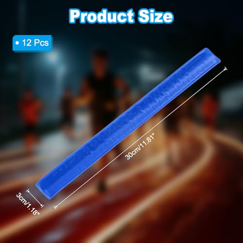 Condition photo showing New/Like New for patikil reflective slap bands snap bracelet