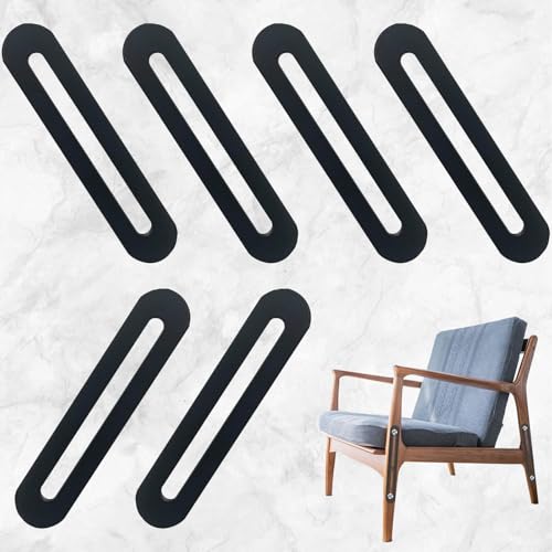 Aatpuss 6 Pièces Plaque de Connexion Plate Réglable Perforée, Connecteur Plat à Trous Oblongs en Acier Inoxydable, Connecteur Plat en Acier Inoxydable Pour Fixation Murale(11 cm x 1,9 cm)