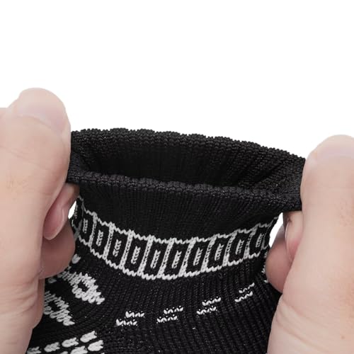 Image of Eashi Baby Boy Girl Non-Skid Indoor Infant Walking Shoes Breathable Warm Elastic Sock Shoes with Memory Sole Protect Toes Outdoor Sneakers