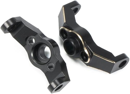 Bloques de ruedas de latón C-Hubs eje delantero para 118 RC Crawler TRX4M piezas de actualización contrapeso (negro, paquete de 2) disponible en Yaxa Peru
