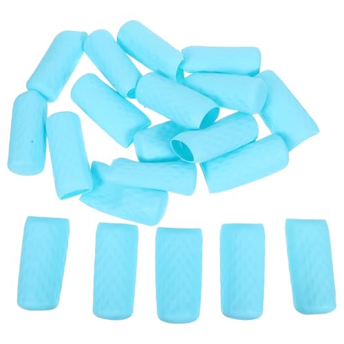 FOMIYES 20 Pezzi Copribottiglie in Silicone a di Perdite Manicotti Protettivi Trasparenti per Bottiglie da Viaggio Custodie Elastiche Riutilizzabili per Articoli da Toeletta Essenziali