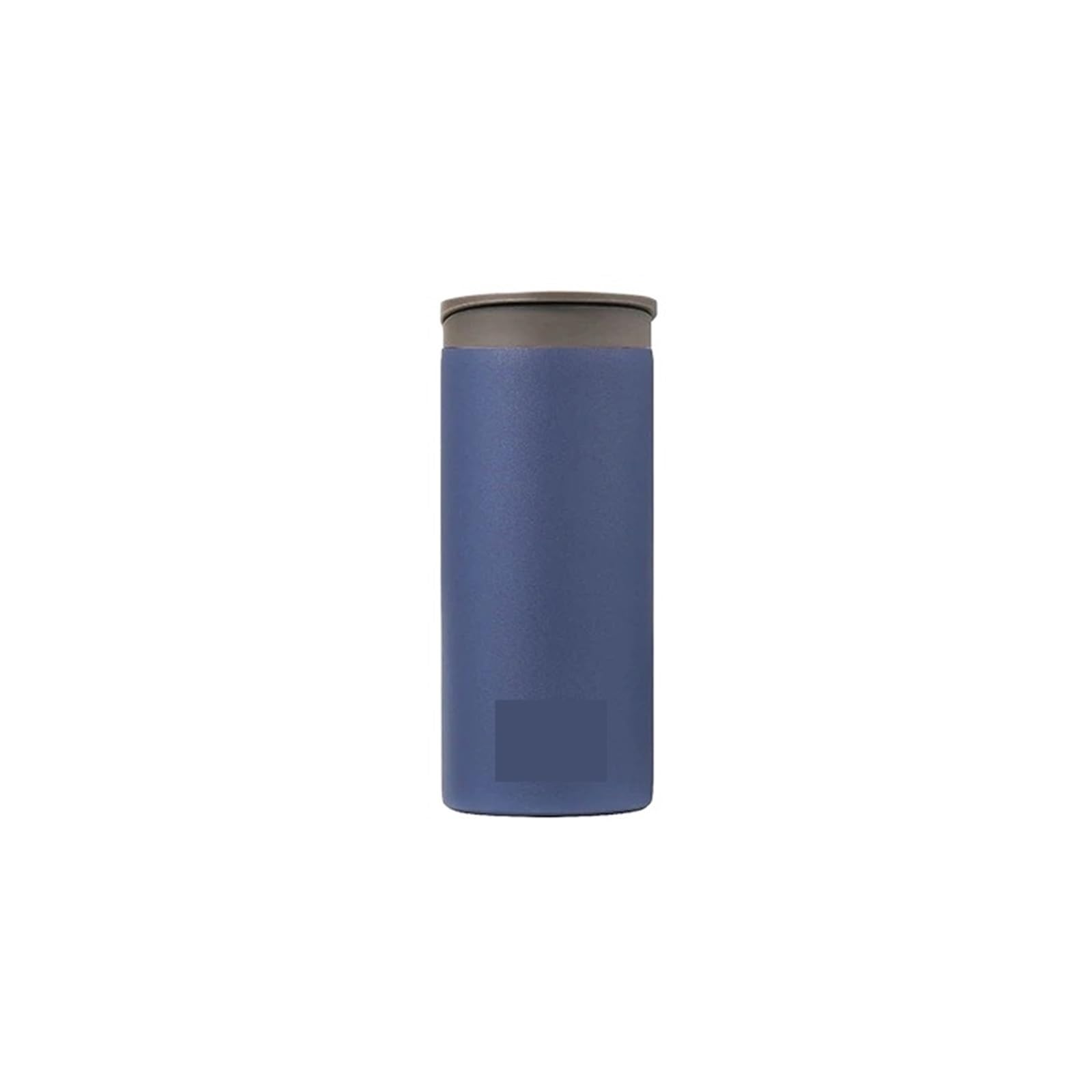 Genérico Tazas de acero inoxidable 304, tapa a prueba fugas, botella agua potable directa, taza café al vacío for coche, vaso viaje(500ml,Blue)