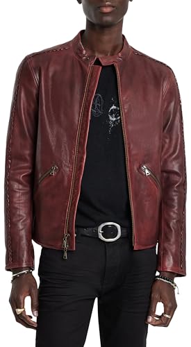 John Varvatos Men's Reynolds Racer Jacket