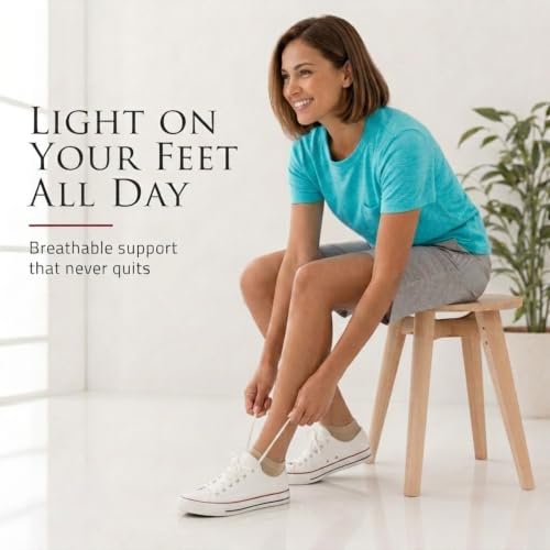 Image of BAMBOOVEN Ankle Socks for Women Thin Bamboo Rayon Low Cut Socks 3 /6 /8 /12 P