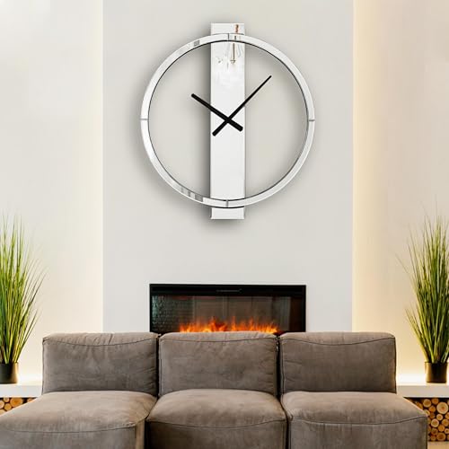 SHYFOY Large Mirror Wall Clock image product image