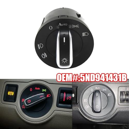 Interruptor faros antiniebla 5ND941431B para EOS CC Touran 6