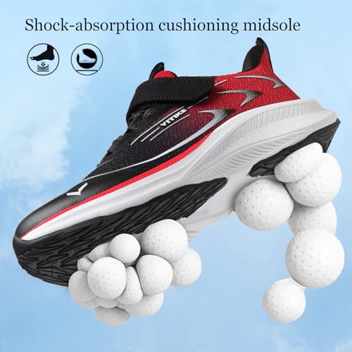 Image of JMFCHI Boys Girls Kids Sneakers Knitted Mesh Running Tennis Athletic Shoes | Breathable,Lightweight,Comfortable,Non-slip,Easy wear,Casual fashion,Indoor outdoor,Gym sport,Daily play,Little /Big Kid