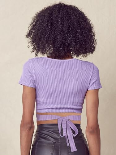 Image of Noble Monk Women Cotton Blend Casual Fit Stylish Tops | Casual Crop Top's | Tshirt