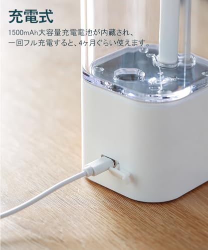 LAOPAO ソープディスペンサー 自動 液体 充電式 食器洗剤用 センサーで吐出量2段階調節 550ml大容量 1500mAh電池内蔵 ハンドソープディスペンサー オートディスペンサー 非接触式 センサーポンプ ノータッチ 自動手洗い 詰め替え IPX5防水 透明ボトル おしゃれ 家庭/洗面所/キッチン/病院/学校などに適用 日本語説明書付き X4charge の商品画像 6