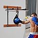 Speed Bag Platform Set Adjustable Height Boxing Speed Punching Ball, Wall Mounted Adjustable Speed Bag Platform Kit, with 360° Professional Speed Bag Bearing Swivel for Boxing and Fitness Enthusiasts