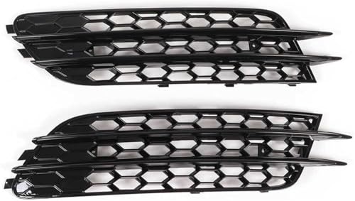 Grilles phares antibrouillard avant pour A6 C7 2012-2015 avec garniture de protection pare-choc