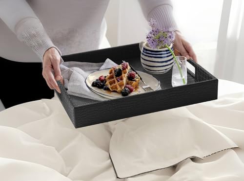Plateau de service rectangulaire HofferRuffer 41x31 cm pour table basse et cuisine
