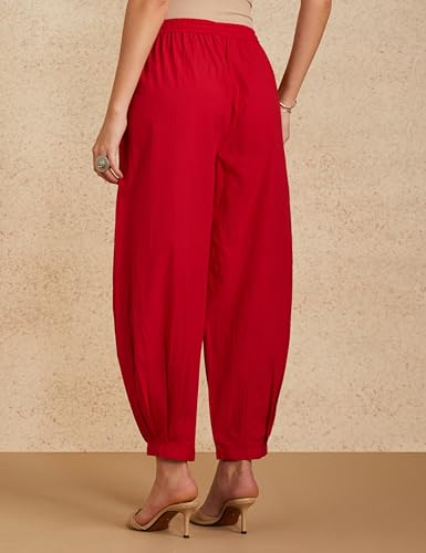 Image of Amazon Brand - Myx Women Cotton Salwar (Available in Plus Sizes)