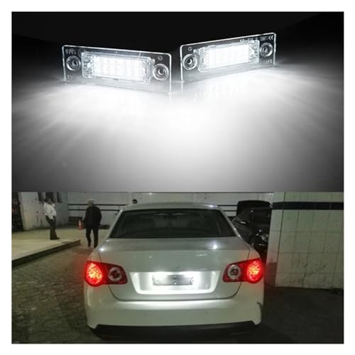 Luces de matrícula LED para VW Transporter T5 Multivan y Touran 2