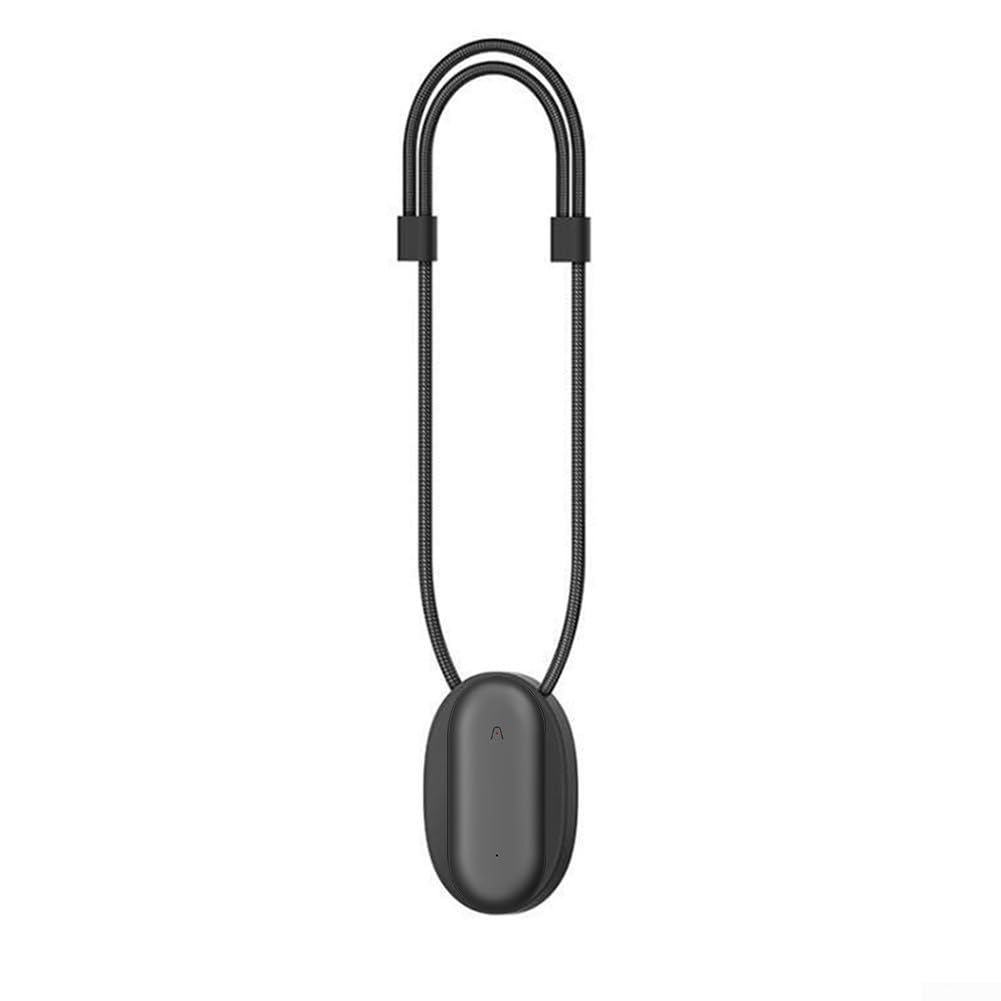 Support magnétique de poitrine avec cordon réglable pour une meilleure accessibilité de l'appareil (noir)
