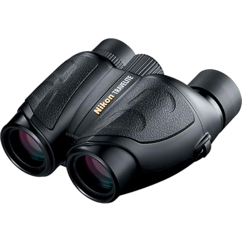 NIKON TRAVELITE EX 8x25 Binoculars | Compact Lightweight Waterproof Fogproof Outdoor Binoculars with Multilayer-Coated Optics | Ideal for Birdwatching, Hiking, Travel & Outdoor Adventures