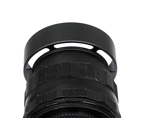Image of Fotasy LV46 46mm Vented Metal Hood Shade for Leica Leitz Voigtlander Lens (Black)