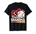 Baseball Grandma Women Family Matching Cute Baseball Grandma T-Shirt