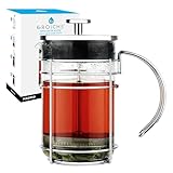 GROSCHE MADRID French Press - Premium Coffee and Tea Maker - 1.5L - 51 oz - Borosilicate Glass...