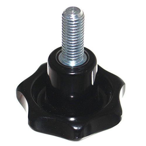 Preisvergleich Produktbild Old-Harvest 1x Sterngriffschraube M12 Sterngriff Ø60mm Flügelschraube Feststeller 30mm Gewindelänge Stellschraube Kreuzgriff Spanner Neu