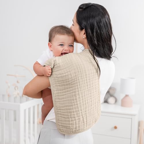image for Comfy Cubs Muslin Burp Cloths 20