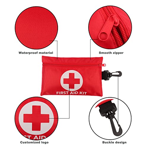 Image of Galaxy 128 Pcs First Aid Kits for Survival Emergency Trauma Military Combat Tactical Hunting Camping Hiking IFAK EMT Bag ( 128 Pcs Mini First Aid Kits)