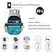 ESVAN Corduroy Backpack Lightweight Fashion 17 inch Laptop Bag for Women Casual College (Corduroy grid)
