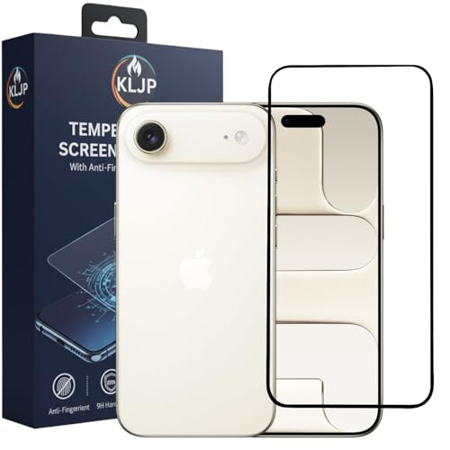Image of Military-Grade Gorilla Tempered Glass For iPhone 17 Air With Installation Kit | Edge to Edge Coverage | Black