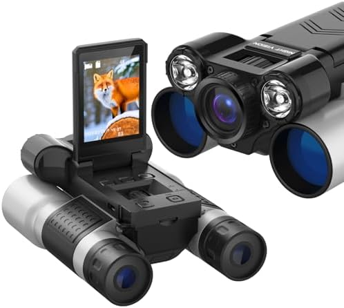 5 Surprising Infrared Binoculars with Camera You Didn’t Know Existed 5 2.4" Binoculars Goggles for Adults and Kids: 32GB Infrared Binocular with 12X Zoom, Waterproof, Low Light Vision for Bird Watching, Hiking, Hunting, Travel, Sightseeing