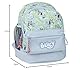 Bluey Trekking Style Backpack - Farbe Blau - 23x27x15 cm - Hergestellt aus Polyester - Mehrere Taschen - Verstellbarer Gurt und Griffe - Bluey Print - Original Produkt entworfen in Spanien