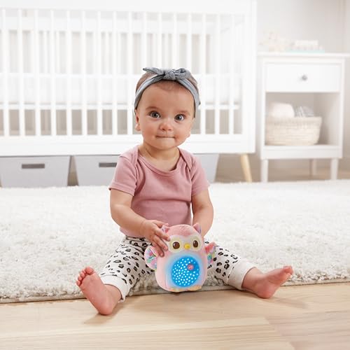 Proyector Peluche Búho Estrellitas Rosa VTech Versión Española 2