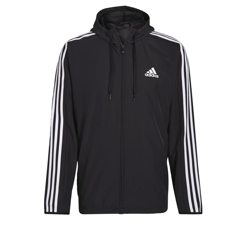 Image of adidas Men's Essentials 3-stripes woven Windbreaker