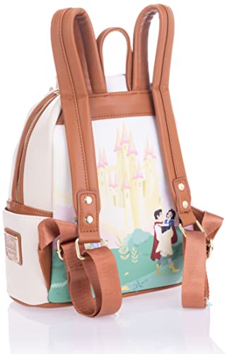 Loungefly Disney Snow White Castle Series Womens Double Strap Shoulder Bag Purse4